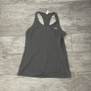 Womens Gray Under Amour Tank Top